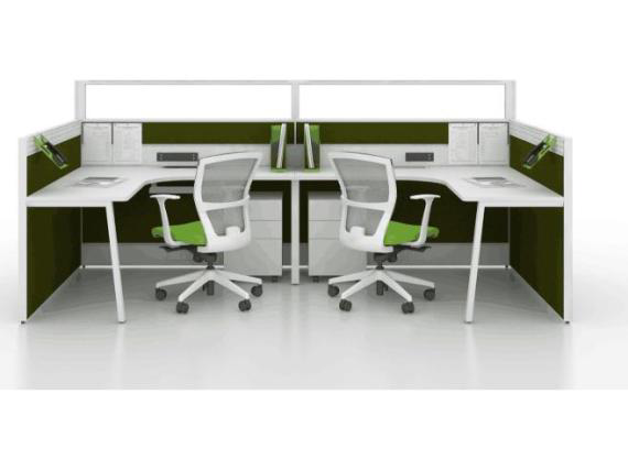 TANGENT Workstation Desk & (3)