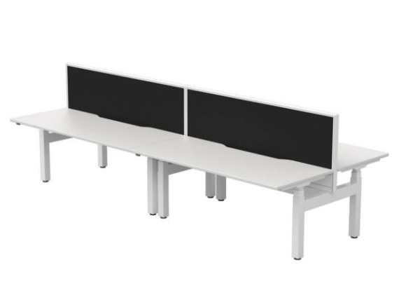 Configure Back to Back Electric Height Adjustable Workstations(2)