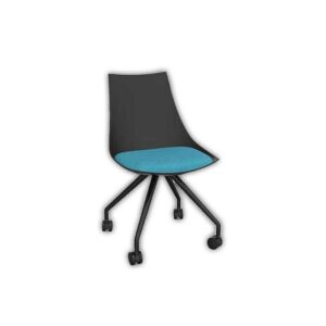 Planet-Black-Chair-with-Castor-Base