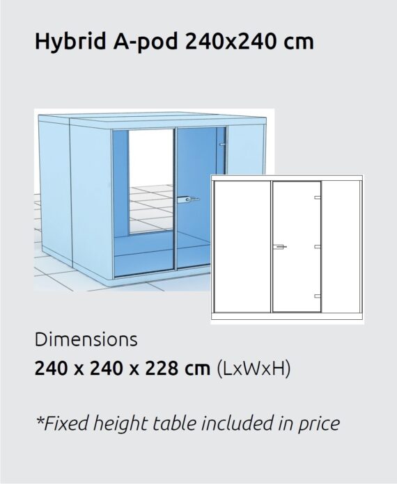 Hybrid A Pod 240 x 240 size