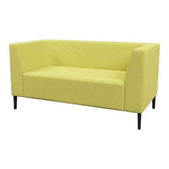 Haven Standard Back 2 Seater With Arms Metal Feet Synergy Gather 800×800