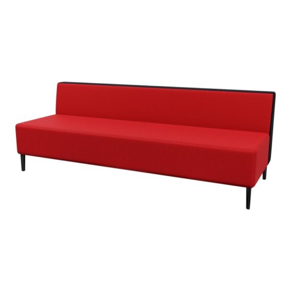 Haven Standard Back 3 Seater No Arms Metal Feet Synergy Global Seek 800×800