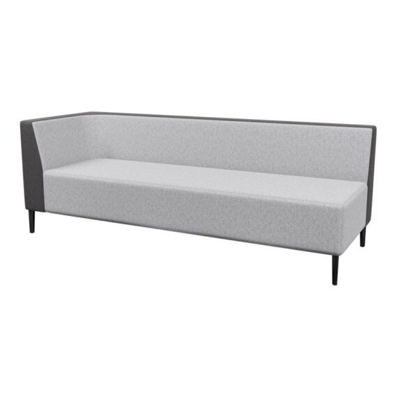 Haven Standard Left Arm 3Seater Metal Feet 800×800