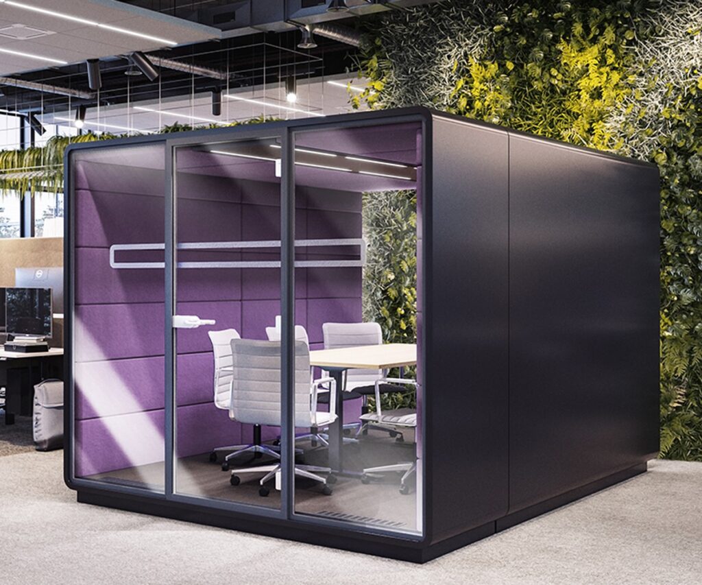 Acoustic Meeting Work Pods