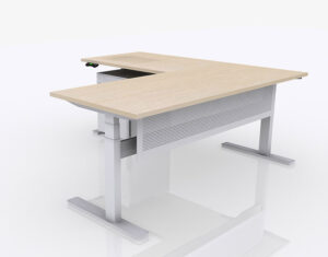 L Shaped Electric Desk V2
