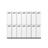 2 DOOR MELAMINE LOCKERS