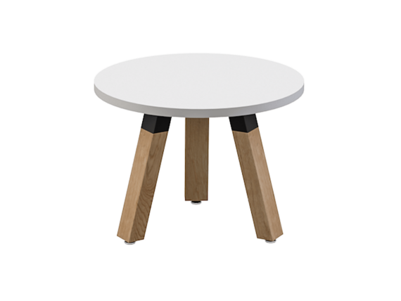 Plantation Coffee Table 3 Solid Oak Legs 450mm High v2