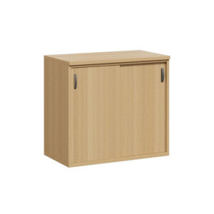 SLIDING DOOR DESK HEIGHT CUPBOARD