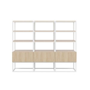 WELDED SHELVING UNIT – WHITE