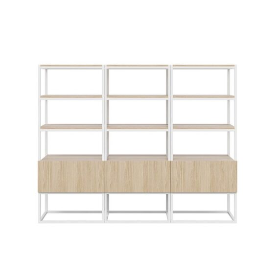 WELDED SHELVING UNIT – WHITE