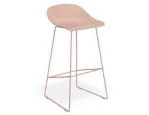 pink pop stool modern