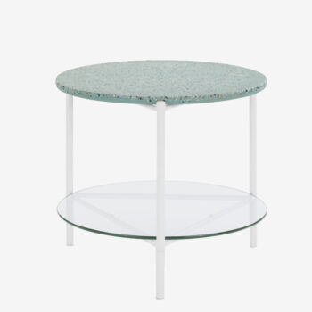 terrazzo side table by mad