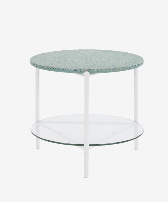 terrazzo side table by mad