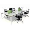 4 person Straight Workstations